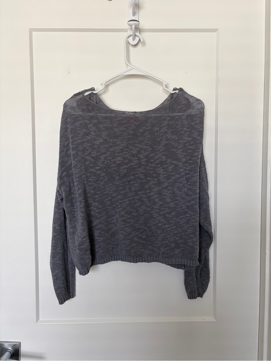 Edikted Sweaters - Women's Gray Knit Sweater - Casual Pullover